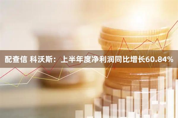配查信 科沃斯：上半年度净利润同比增长60.84%